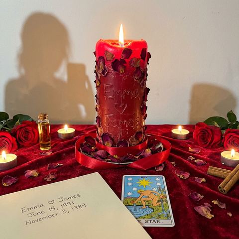 Tarot Card Set + Candle Artwork Bundle